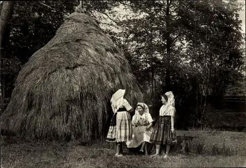 Ak Deutschland, im Spreewald, We Blotach