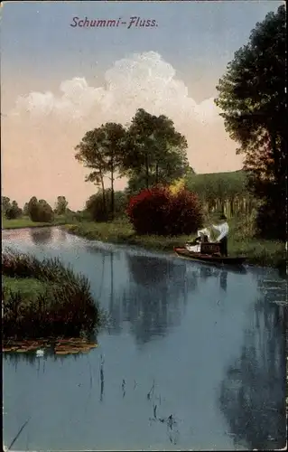 Ak Spreewald, Schummi-Fluss, Kahn