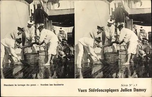 Stereo Ak Pendant le lavage du pont, Tordez les fauberts