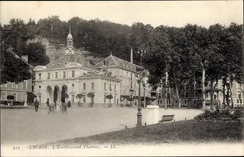 Ak Uriage les Bains Isère, L'Etablissement Thermal