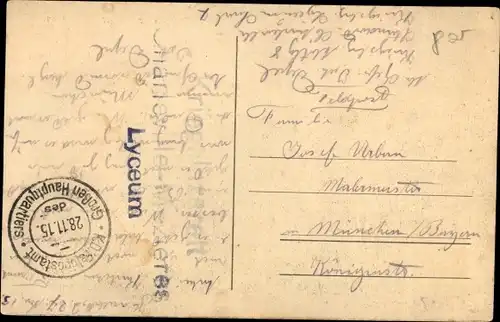 Ak Charleville Mézières Ardennes, Cours d'Orleans