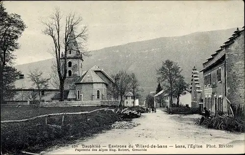 Ak Villard de Lans Isère, L'Eglise