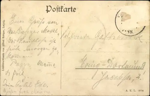 Ak Leipzig in Sachsen, Bratwurstglöckle, Neuer Messplatz