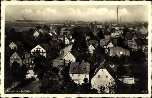 Ak Neukirchen im Erzgebirge, Totalansicht der Ortschaft