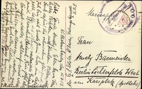 Ak Deutsches Kriegsschiff, SMS Prinzregent Luitpold, Großlinienschiff