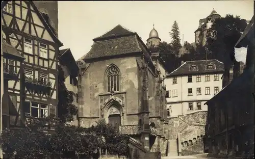 Foto Ak Wertheim am Main, Teilansicht der Stadt