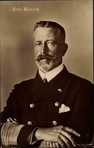 Ak Großadmiral Prinz Heinrich von Preußen, Portrait, Kaiserliche Marine, I. WK