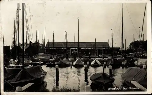 Ak Akersloot Nordholland Niederlande, Jachthaven