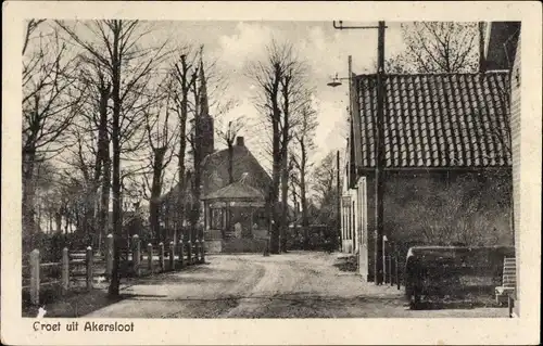 Ak Akersloot Nordholland Niederlande, Kerk