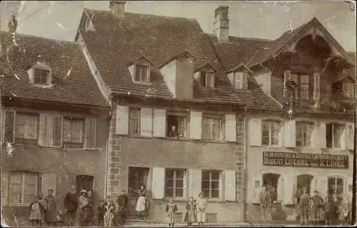 Foto Ak Hamburg Eimsbüttel Niendorf, Schlosserei und Installationsbetrieb Robert Lückel & K. Linke