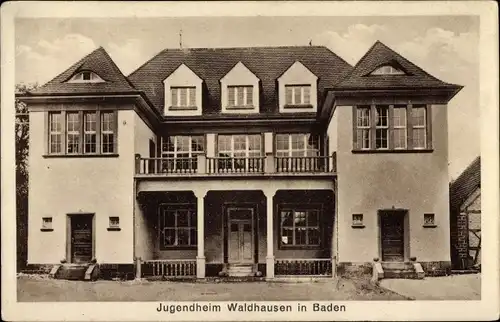 Ak Waldhausen Buchen im Odenwald Baden, Jugendheim Waldhausen