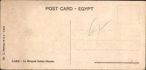 Ak Cairo Kairo Ägypten, Mosquee Sultan Hassan