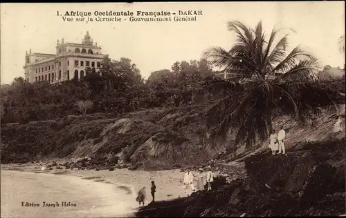 Ak Dakar Senegal, Vue sur la Corniche, Gouvernement Général