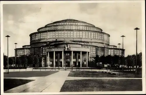 Ak Wrocław Breslau Schlesien, Jahrhunderthalle