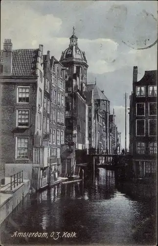 Ak Amsterdam Nordholland Niederlande, O. Z. Kolk