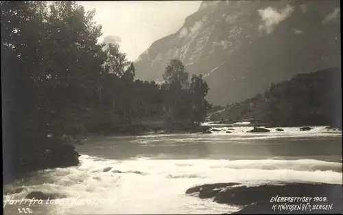 Ak Loen Stryn Norwegen, Nordfjord, Landschaft