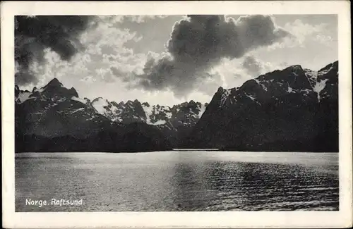 Ak Raftsund Norwegen, Bergpanorama