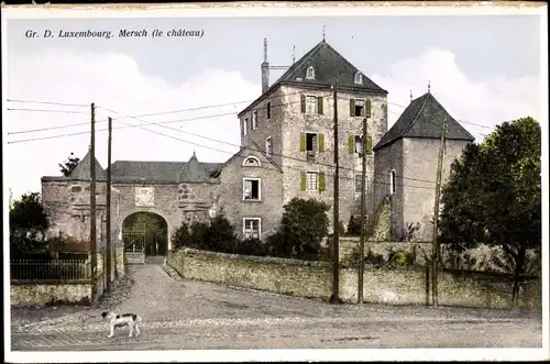 Ak Mersch Luxemburg, Le Chateau