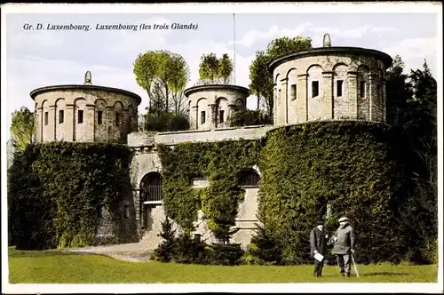 Ak Luxembourg Luxemburg, Fort Thüngen, Trois Gland, Drei Eicheln, Dräi Eechelen