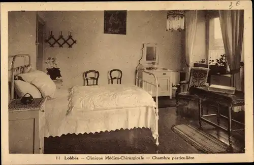 Ak Lobbes Wallonien Hennegau, Clinique Medico-Chirurgicale, Chambre particuliere