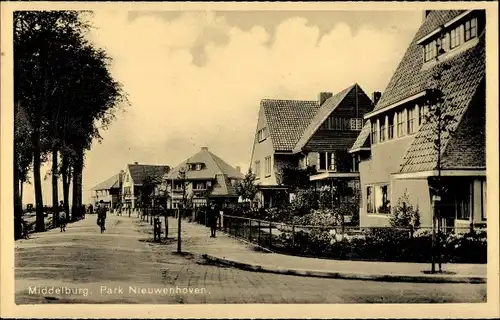 Ak Middelburg Zeeland Niederlande, Park Nieuwenhoven