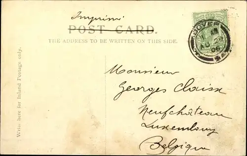 Ak Dover Kent England, Admiralty Pier