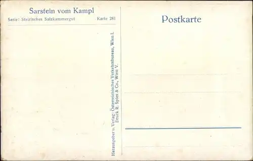 Ak Steiermark, Sarstein vom Kampl