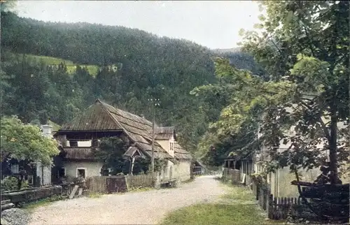 Ak Kärnten, Deutschpeter, Loiblstraße