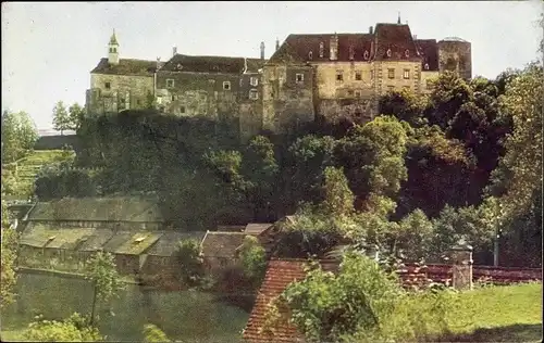 Ak Raabs an der Thaya in Niederösterreich, Burg