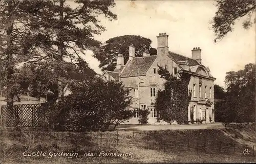Ak Painswick South West England, Castle Godwyn