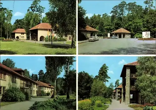 Ak Altenhof Schorfheide am Werbellinsee, Pionierrepublik Wilhelm Pieck, Gebäude