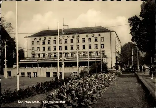 Ak Karl Marx Stadt Chemnitz in Sachsen, Chemnitzer Hof