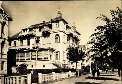 Ak Ostseebad Bansin Heringsdorf auf Usedom, FDGB-Erholungsheim Bansiner Hof