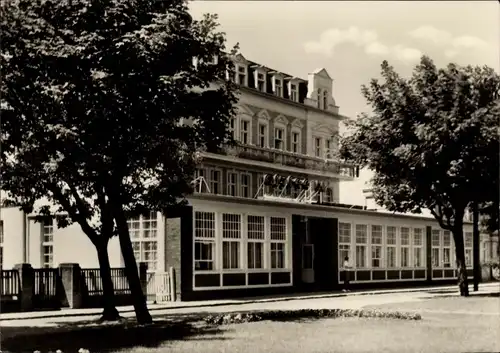Ak Ostseebad Ahlbeck Heringsdorf auf Usedom, HO Hotel Ostsee