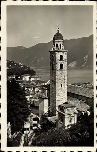 Ak Lugano Kanton Tessin Schweiz, Cattedrale S. Lorenzo