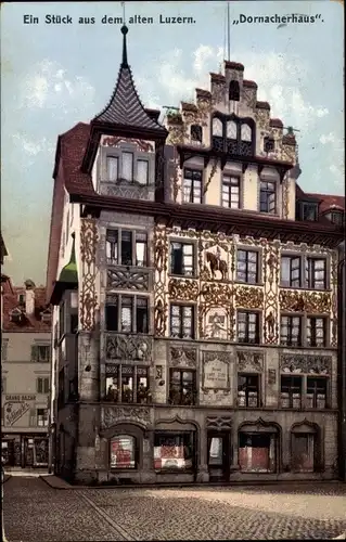 Ak Luzern Stadt Schweiz, Dornacherhaus