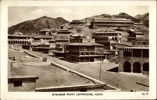 Ak Aden Jemen, Steamer Point, Barracks