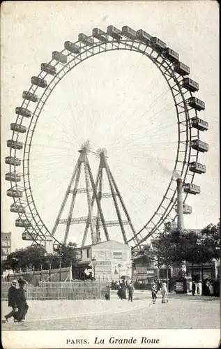 Ak Paris, La Grande Roue, Riesenrad