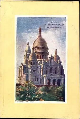 Künstler Ak Paris XVIII., Le Sacre Coeur de Montmartre