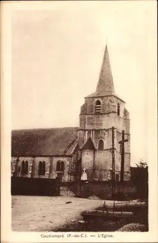 Ak Gaudlempre Pas de Calais, L'Eglise