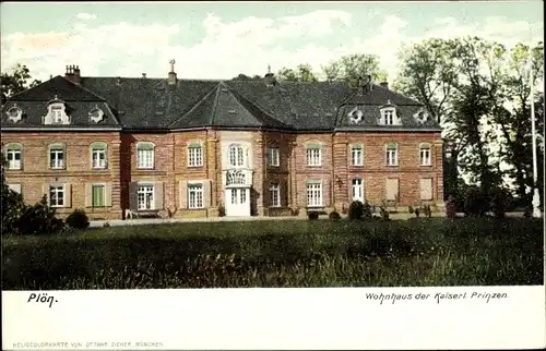 Ak Plön am See Schleswig Holstein, Wohnhaus der Kaiserlichen Prinzen