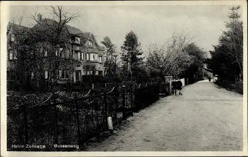 Ak Bergen Nordholland Niederlande, Huize Zonnetje, Bussenweg