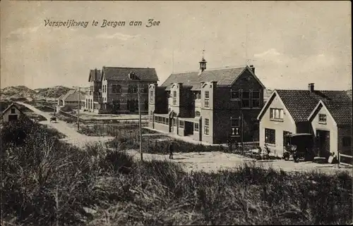 Ak Bergen aan Zee Nordholland, Verspeijkweg