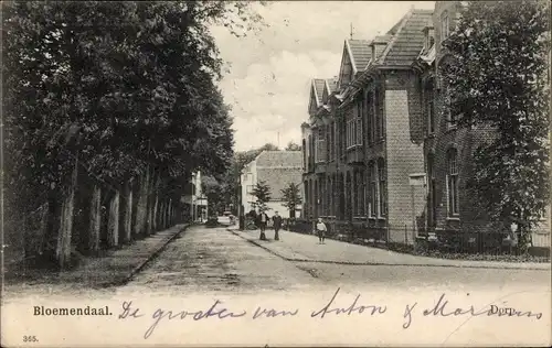 Ak Bloemendaal Nordholland Niederlande, Dorp