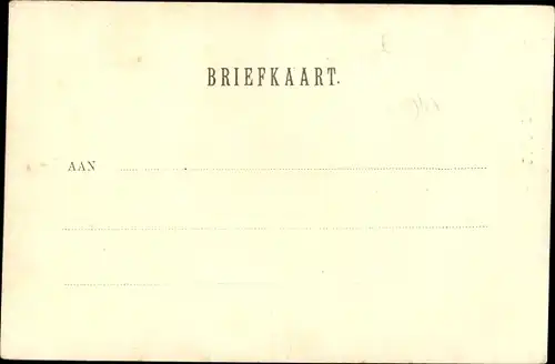 Ak Bloemendaal Nordholland Niederlande, N. H. Kerk