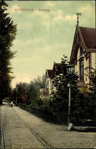 Ak Beverwijk Nordholland Niederlande, Zeeweg