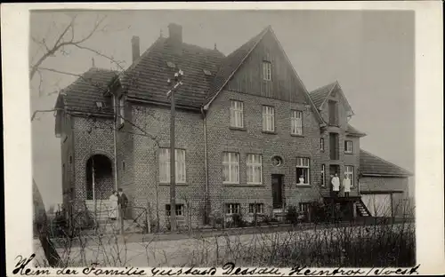 Foto Ak Heintrop Lippetal in Westfalen, Heim der Familie Gustav Dessau