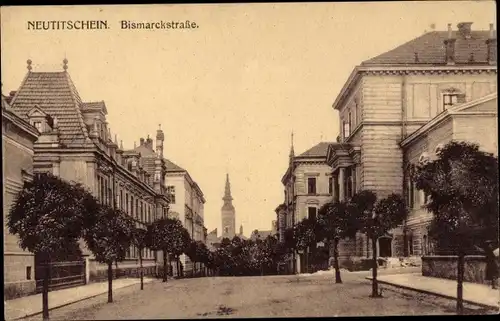 Ak Nový Jičín Neutitschein Reg Mährisch Schlesien, Bismarckstraße