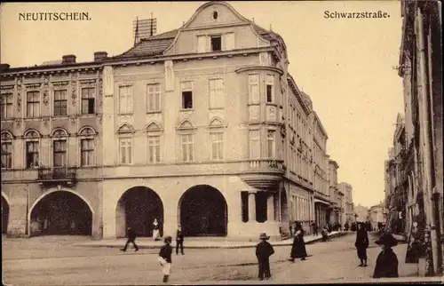 Ak Nový Jičín Neutitschein Reg Mährisch Schlesien, Schwarzstraße