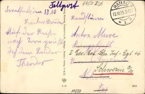 Ak Hanau am Main, Ostbahnhof